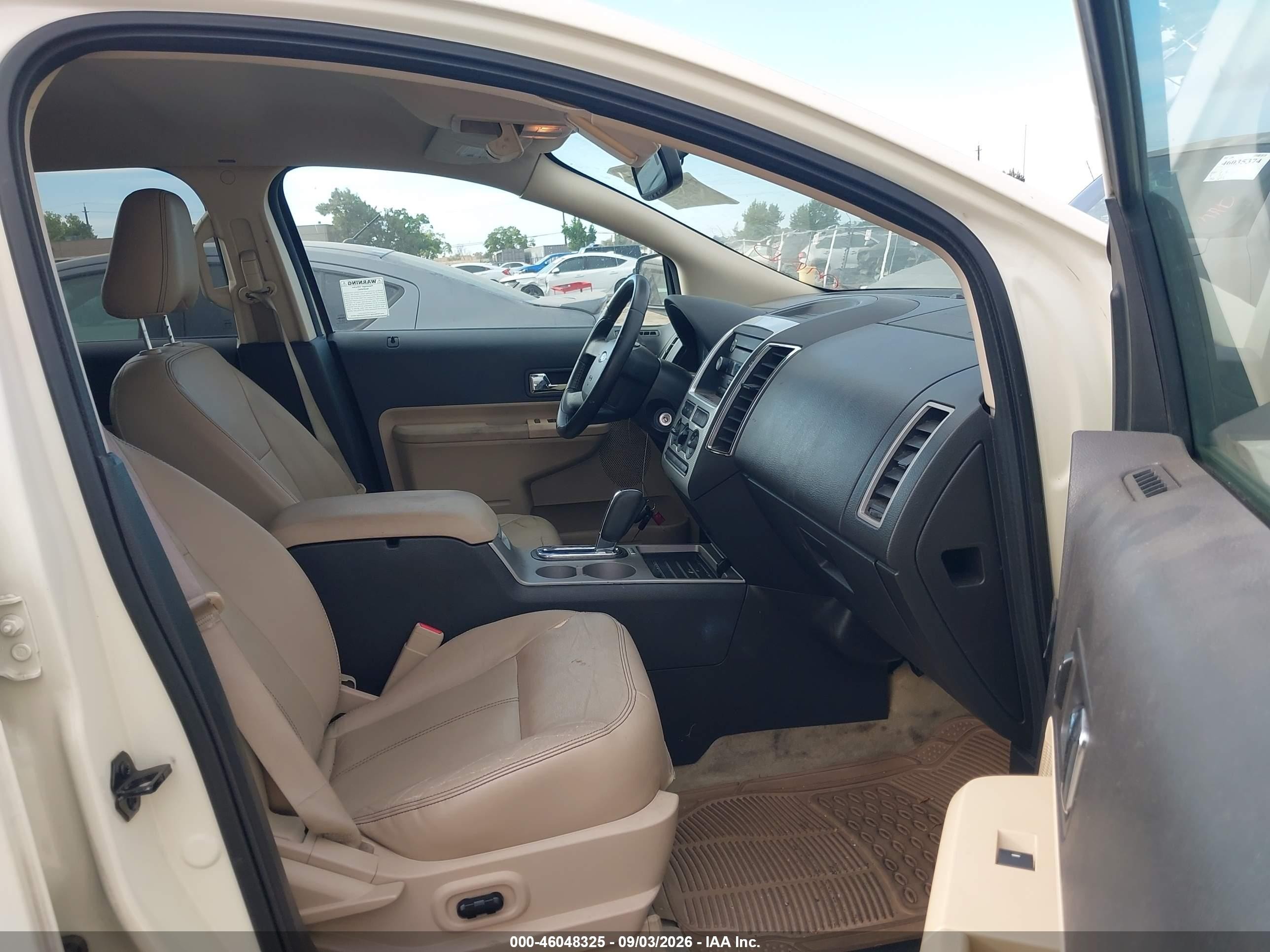 2008 Ford Edge Sel White vin: 2FMDK38C08BA94690