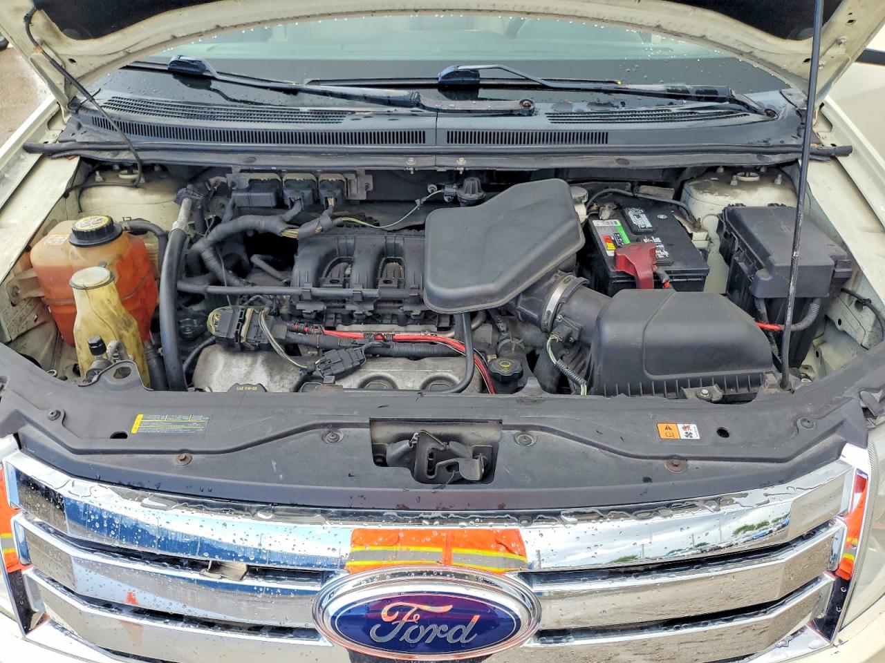 2008 Ford Edge Sel Бежевый vin: 2FMDK38C08BB09186