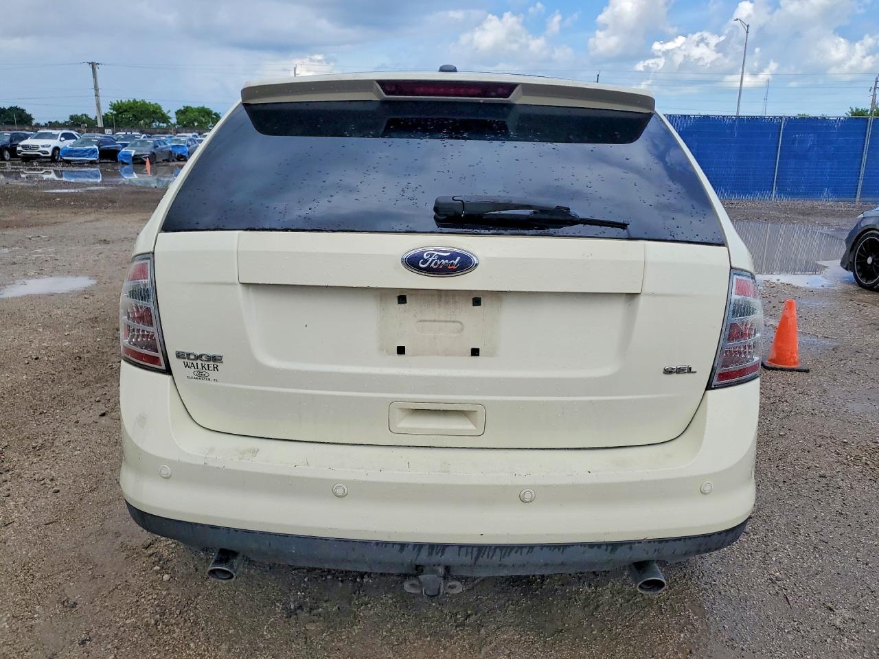 2008 Ford Edge Sel Бежевый vin: 2FMDK38C08BB09186