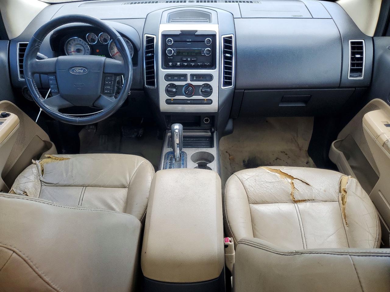 2008 Ford Edge Sel Бежевый vin: 2FMDK38C08BB09186