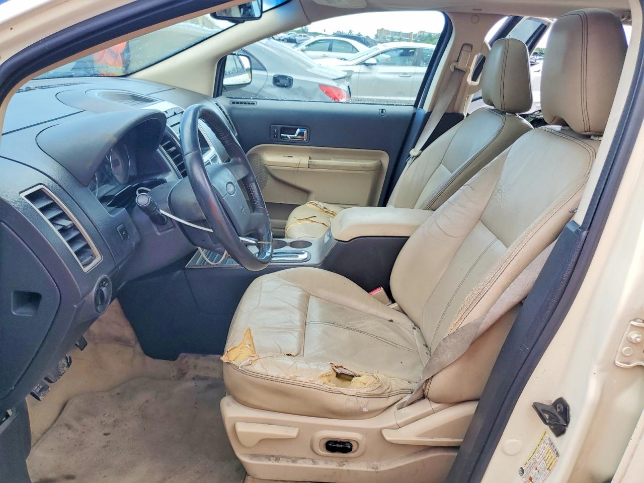 2008 Ford Edge Sel Бежевый vin: 2FMDK38C08BB09186