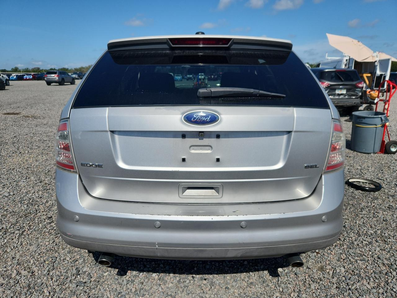 2009 Ford Edge Sel Silver vin: 2FMDK38C09BA61657