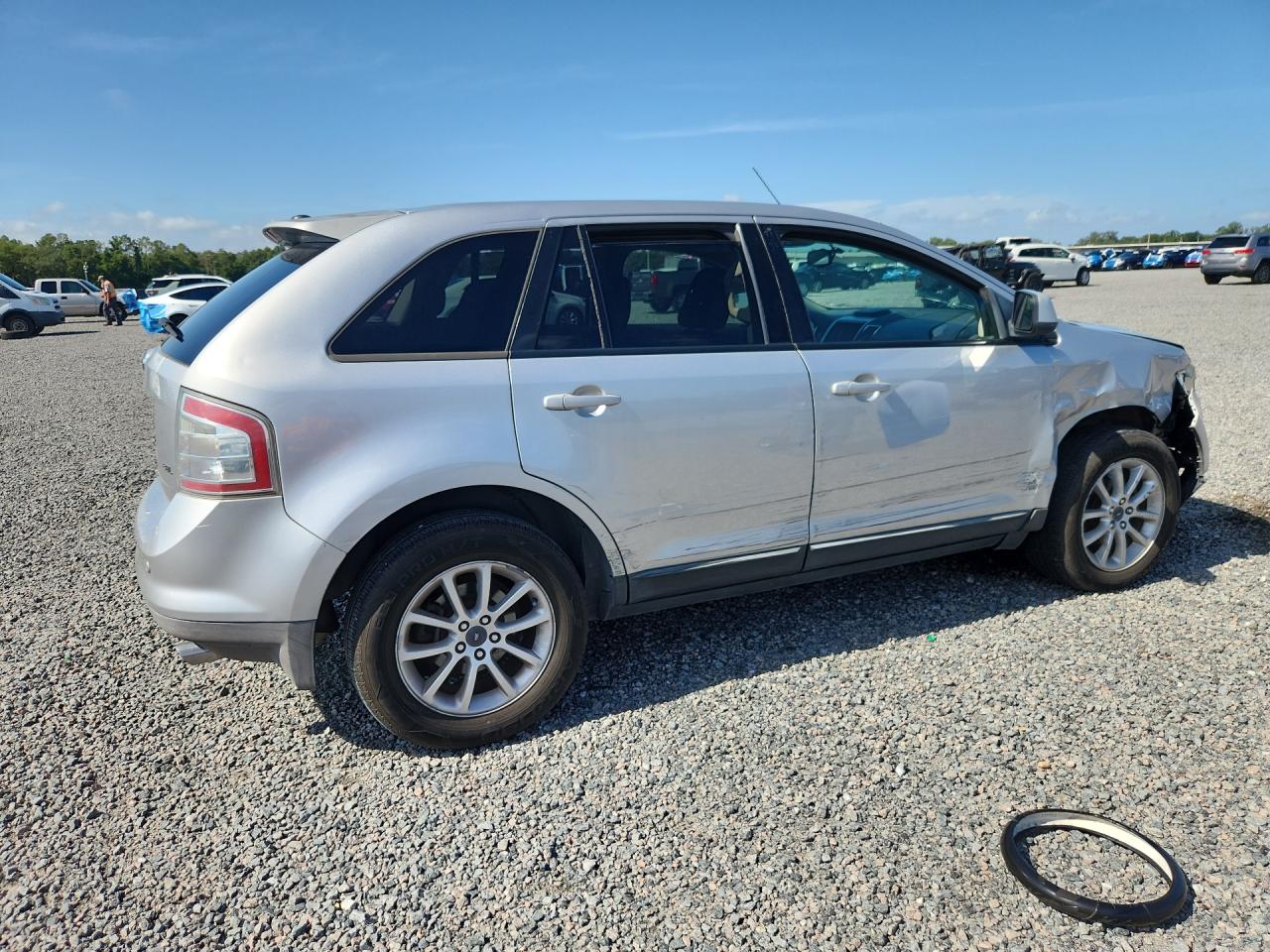 2009 Ford Edge Sel Silver vin: 2FMDK38C09BA61657