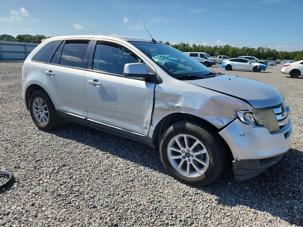 2009 Ford Edge Sel Silver vin: 2FMDK38C09BA61657