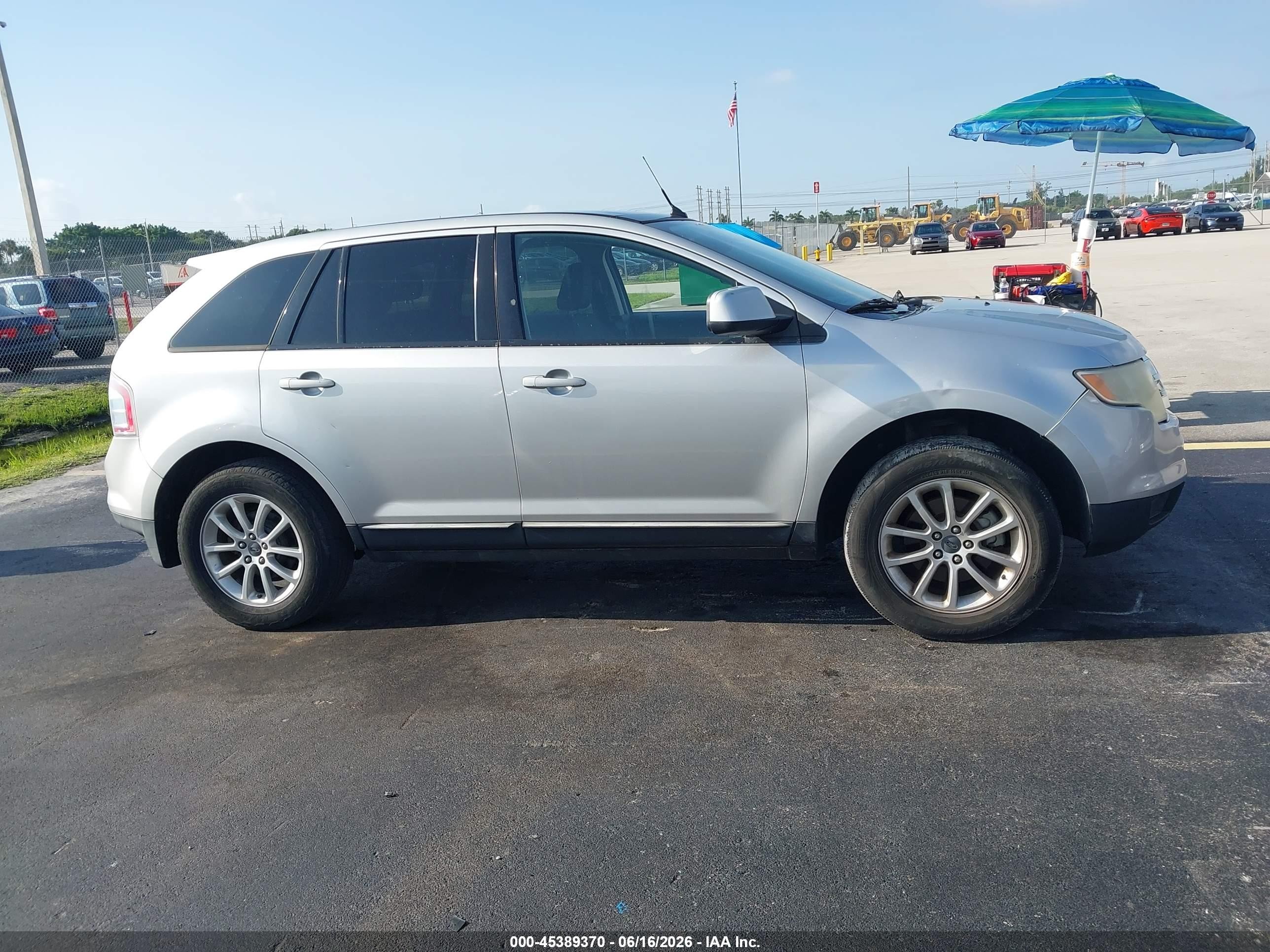 2009 Ford Edge Sel Silver vin: 2FMDK38C09BB05589