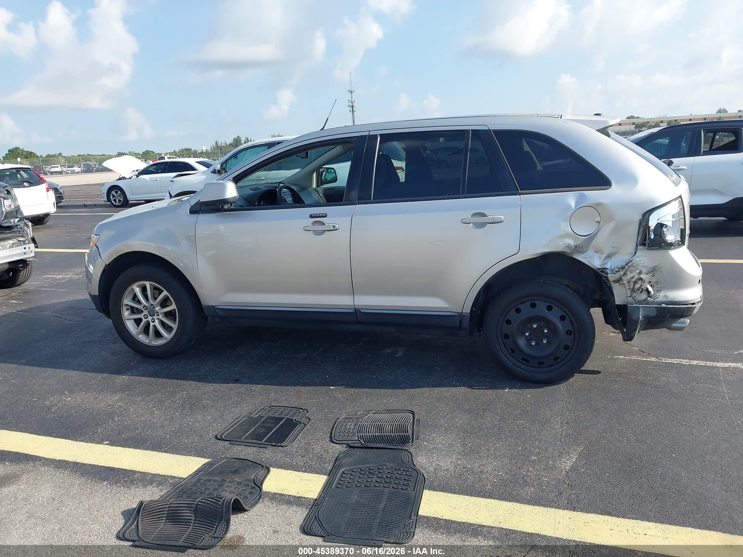 2009 Ford Edge Sel Silver vin: 2FMDK38C09BB05589