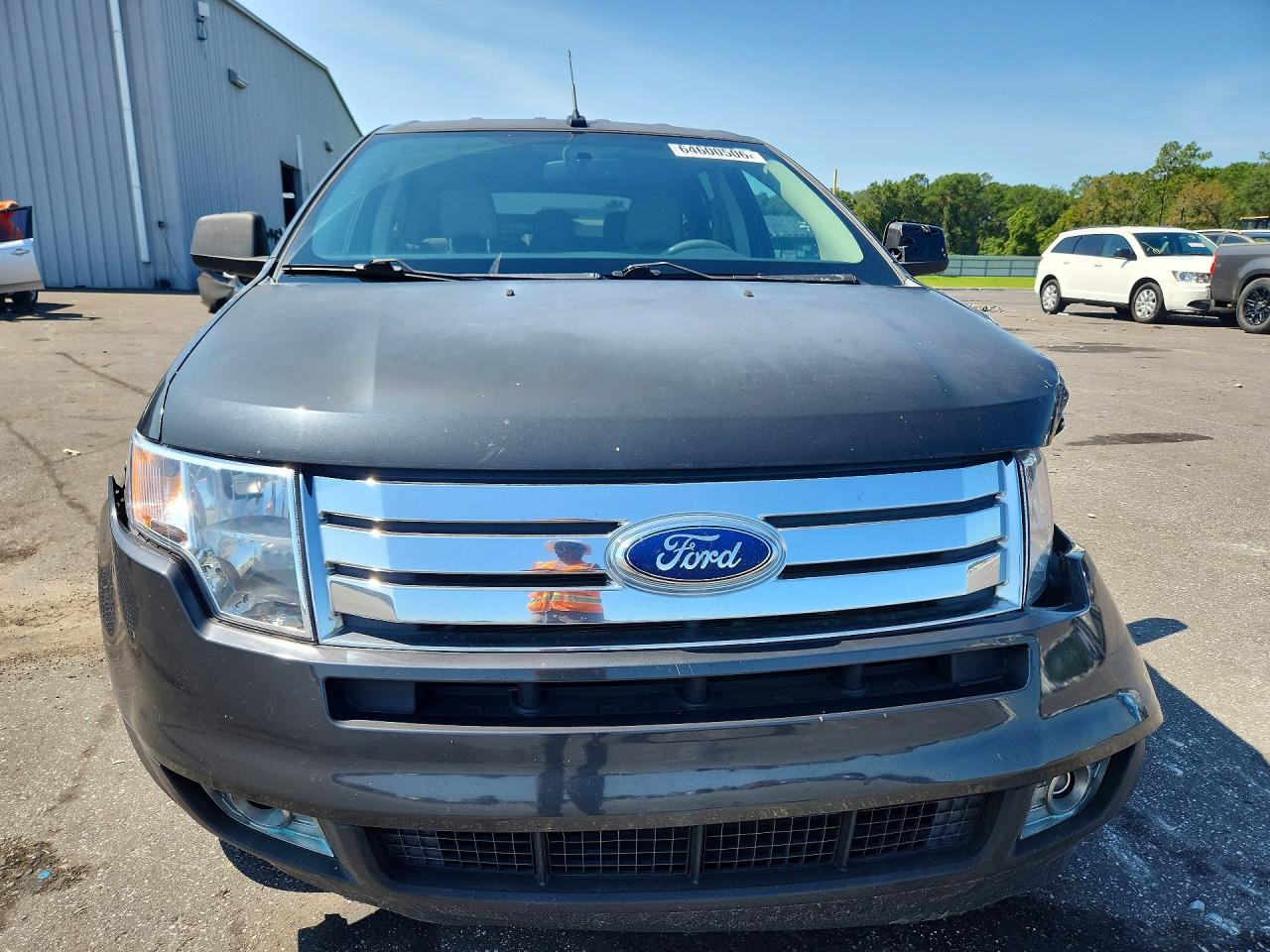 2007 Ford Edge Sel Gray vin: 2FMDK38C17BA45299