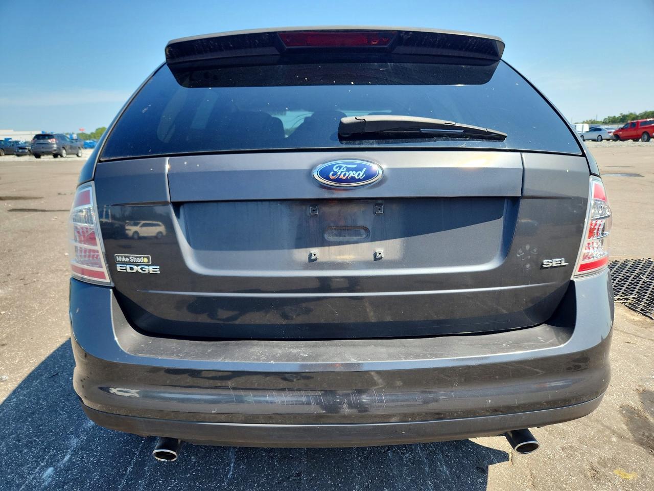 2007 Ford Edge Sel Gray vin: 2FMDK38C17BA45299