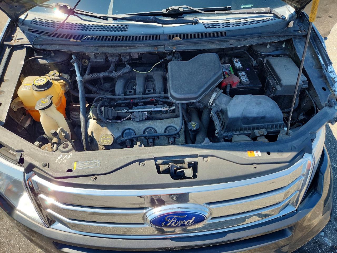 2007 Ford Edge Sel Gray vin: 2FMDK38C17BA45299