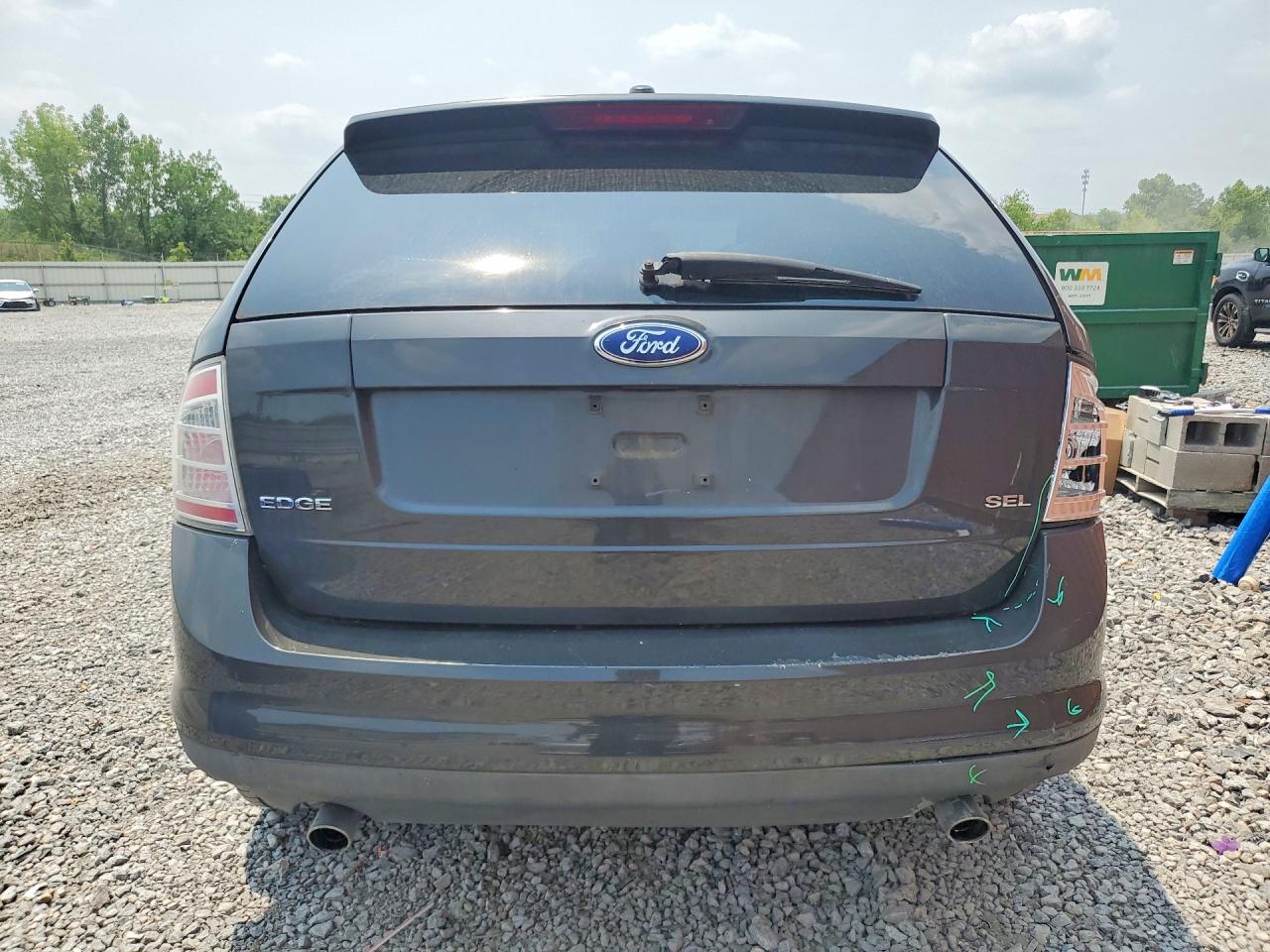 2007 Ford Edge Sel Charcoal vin: 2FMDK38C17BB25119