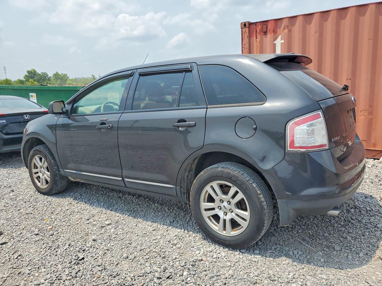 2007 Ford Edge Sel Charcoal vin: 2FMDK38C17BB25119