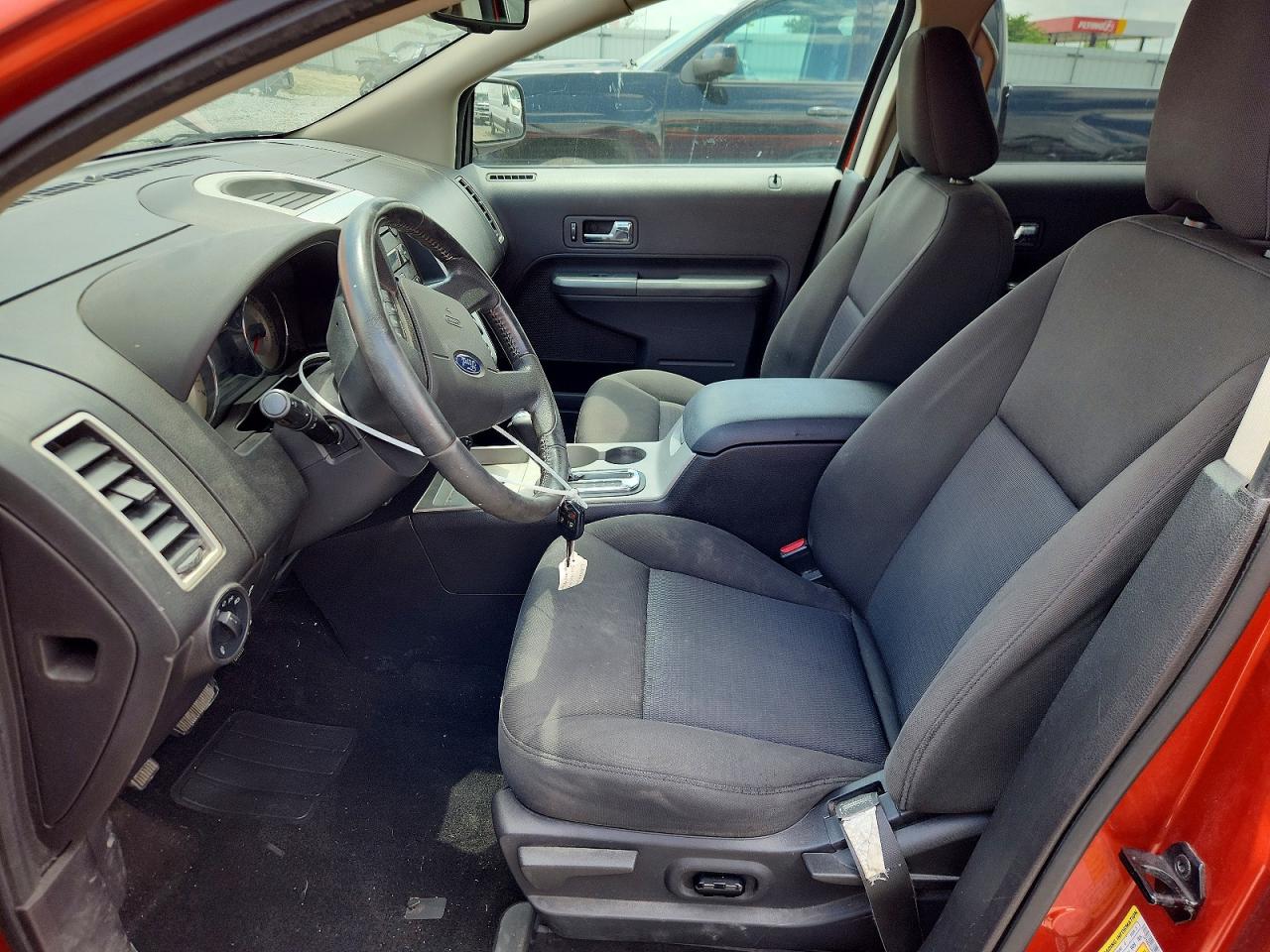 2007 Ford Edge Sel Orange vin: 2FMDK38C17BB67595