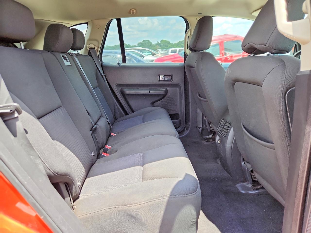 2007 Ford Edge Sel Orange vin: 2FMDK38C17BB67595