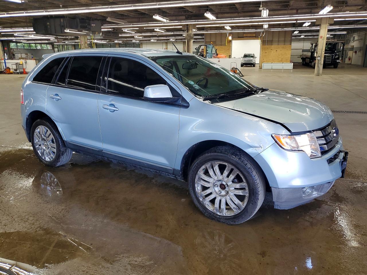 2008 Ford Edge Sel Blue vin: 2FMDK38C18BA06441