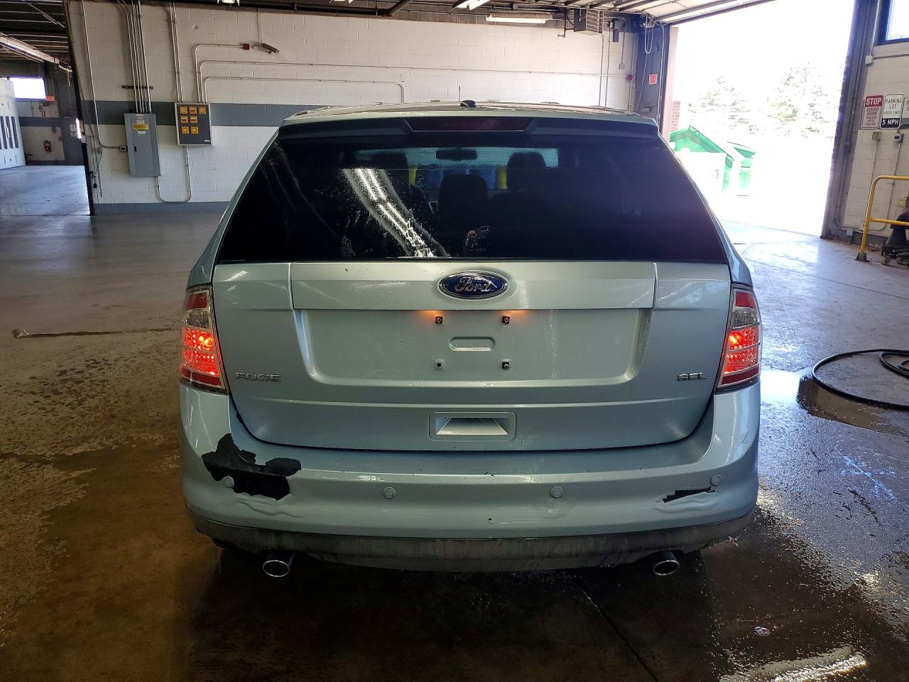 2008 Ford Edge Sel Blue vin: 2FMDK38C18BA06441