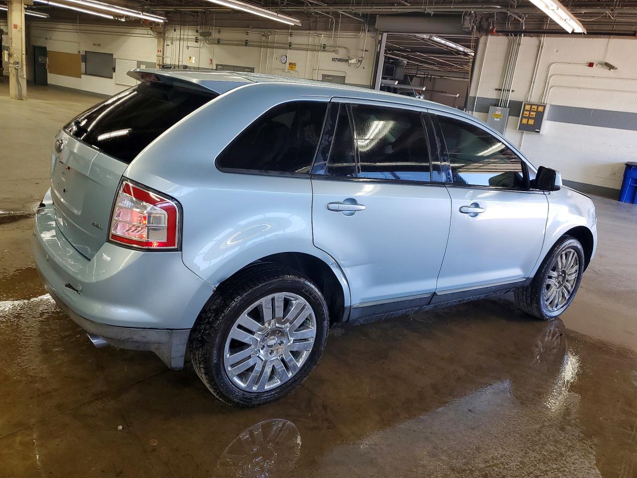 2008 Ford Edge Sel Blue vin: 2FMDK38C18BA06441