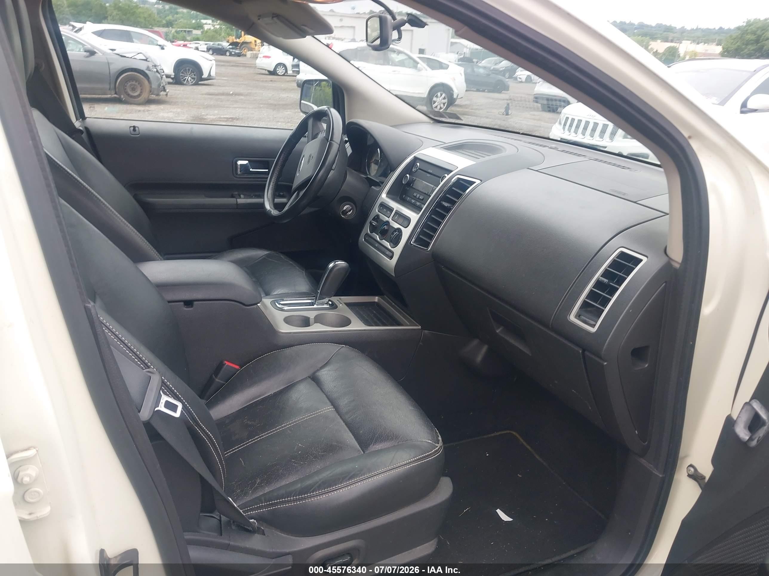 2008 Ford Edge Sel Cream vin: 2FMDK38C18BA77848