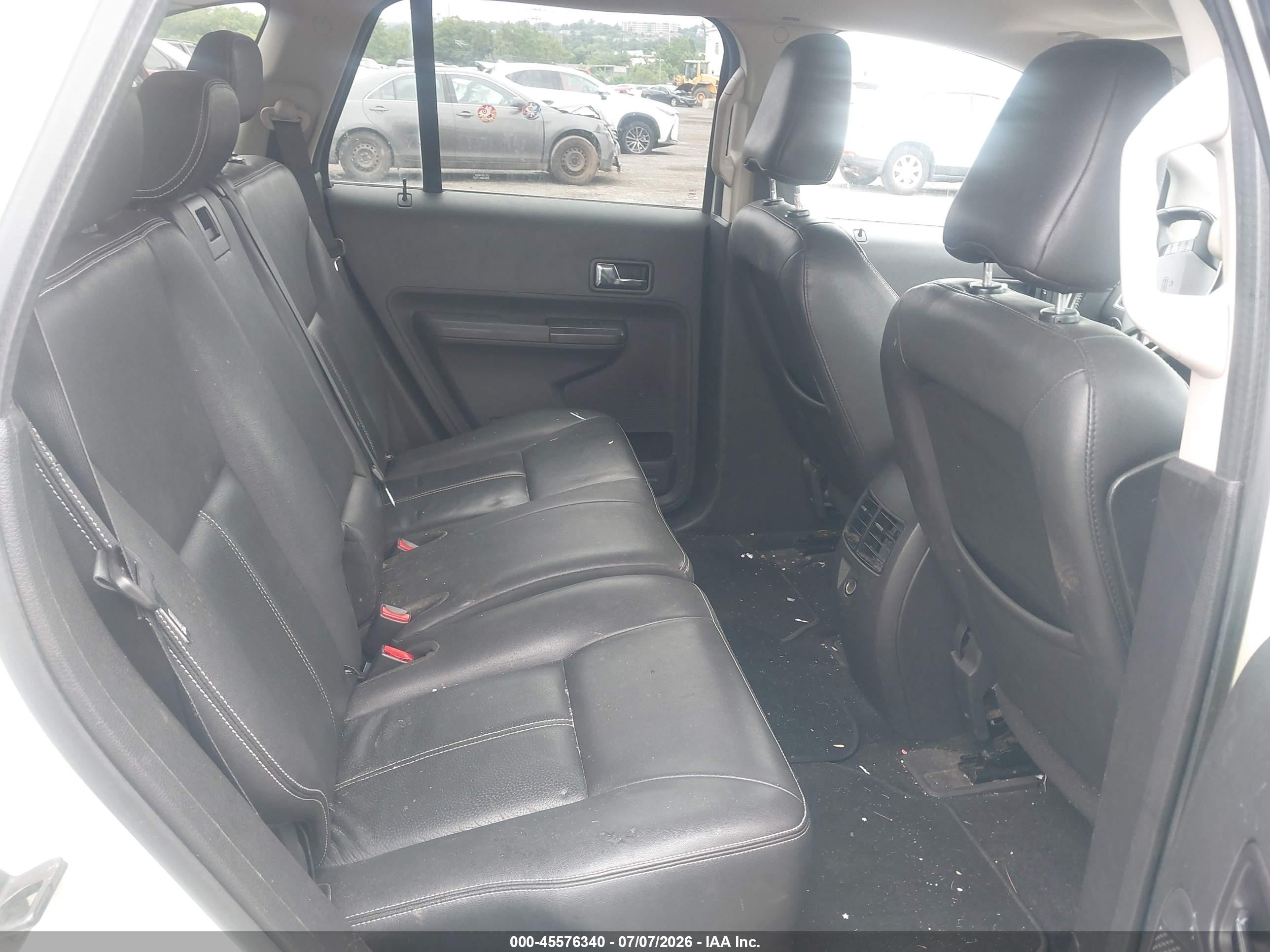 2008 Ford Edge Sel Cream vin: 2FMDK38C18BA77848