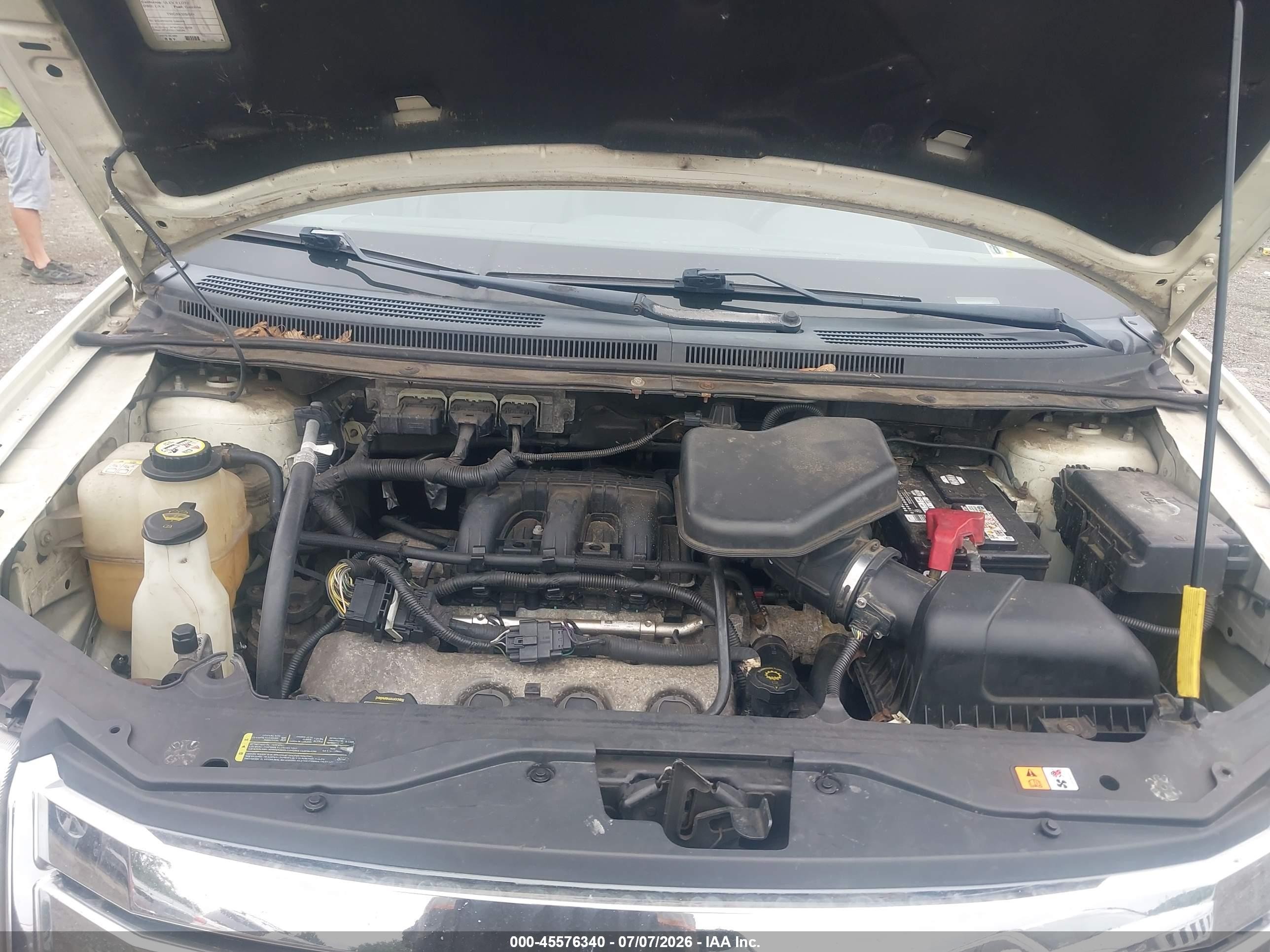 2008 Ford Edge Sel Cream vin: 2FMDK38C18BA77848