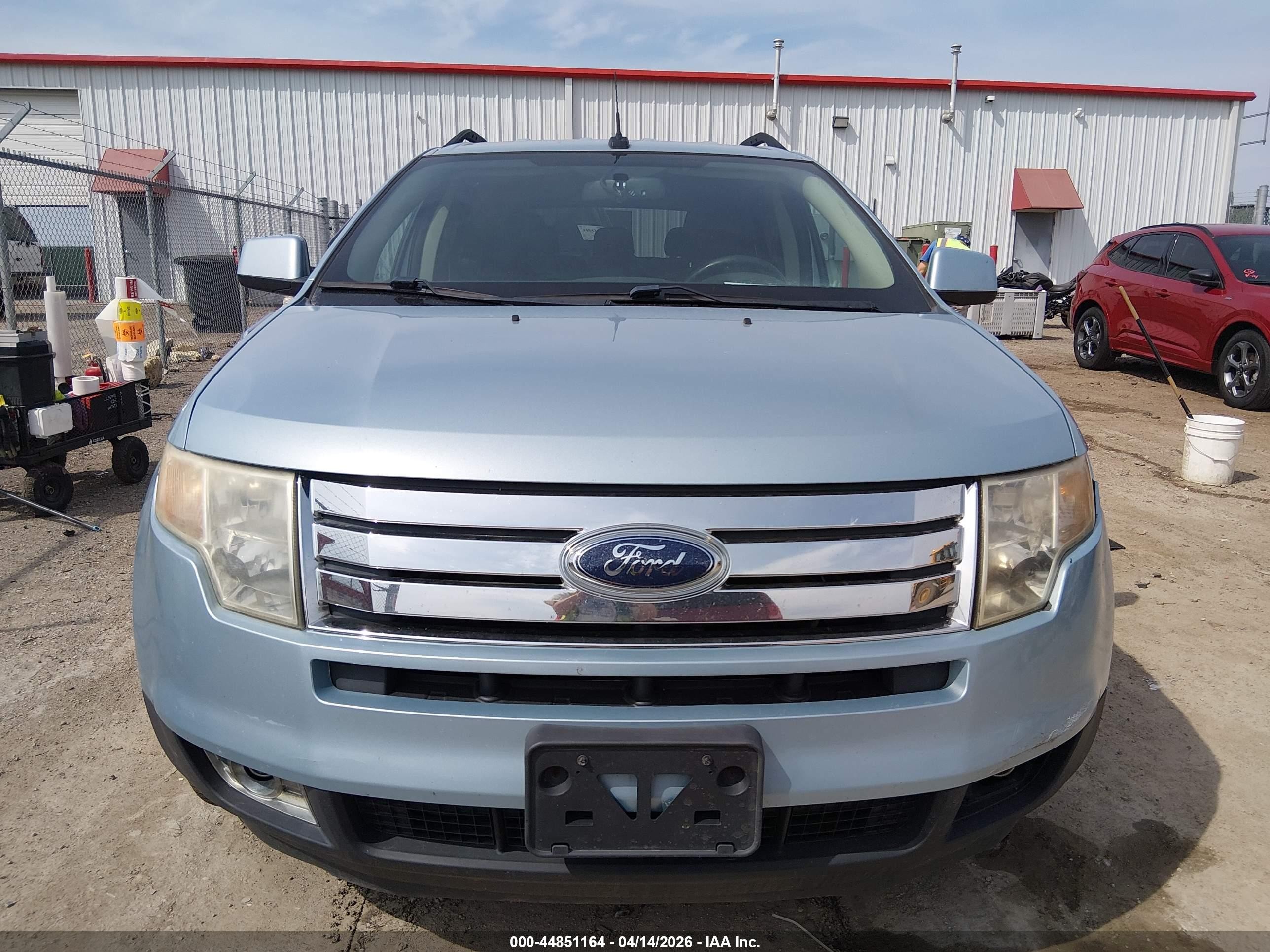 2008 Ford Edge Sel Синий vin: 2FMDK38C18BA97730