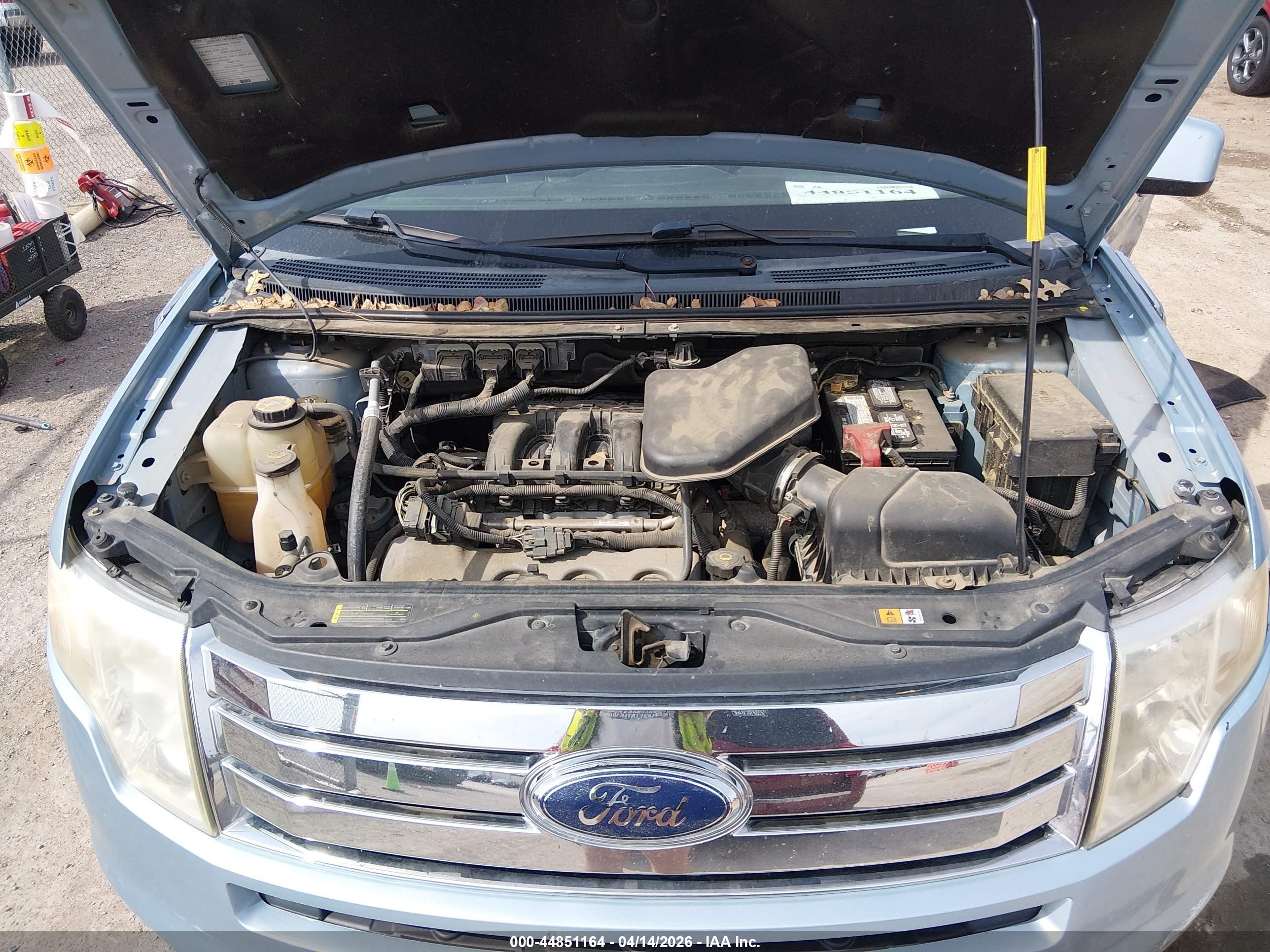 2008 Ford Edge Sel Синий vin: 2FMDK38C18BA97730