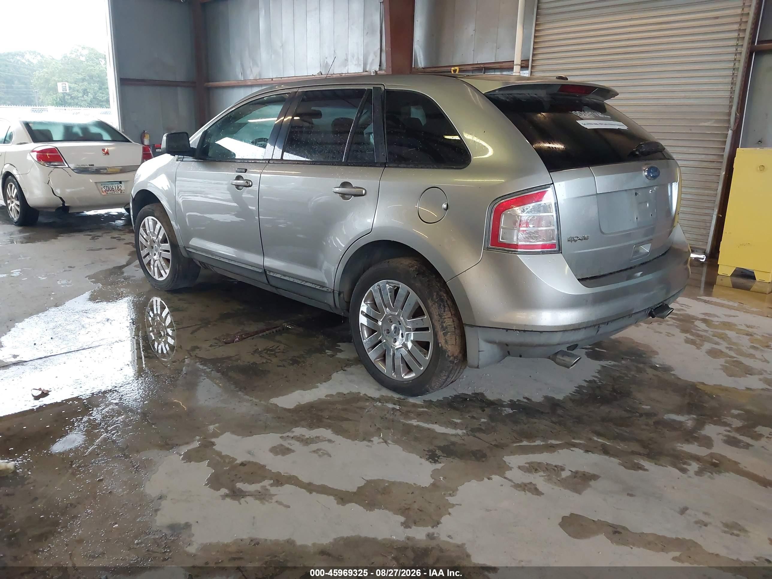 2008 Ford Edge Sel Серебряный vin: 2FMDK38C18BB03574