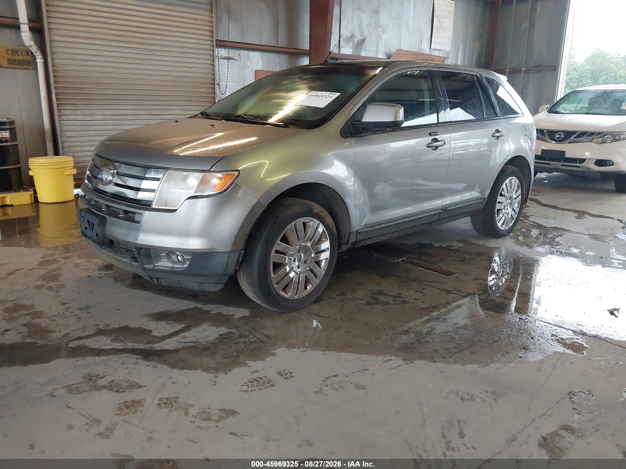 2008 Ford Edge Sel Серебряный vin: 2FMDK38C18BB03574