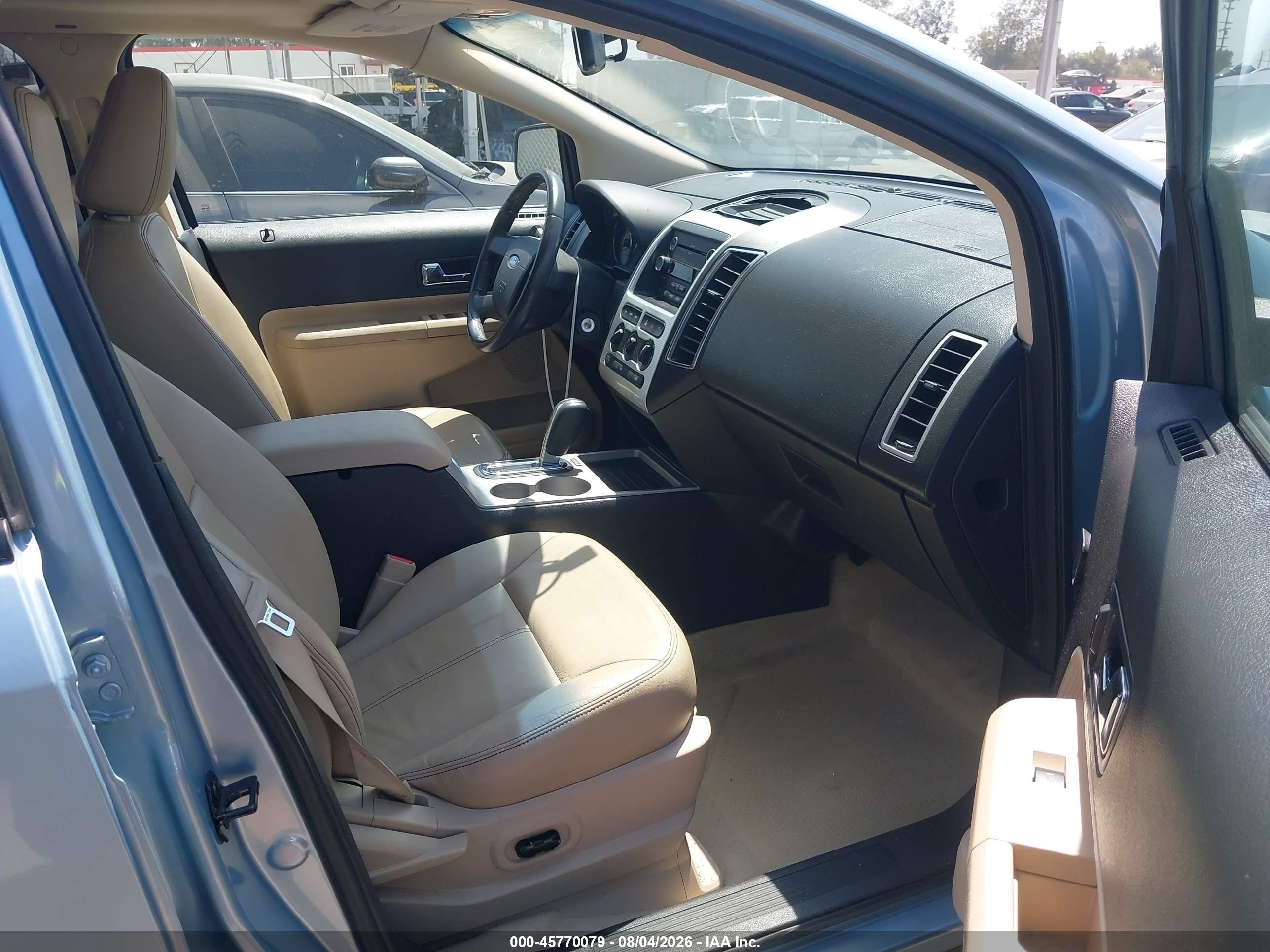 2008 Ford Edge Sel Blue vin: 2FMDK38C18BB08273