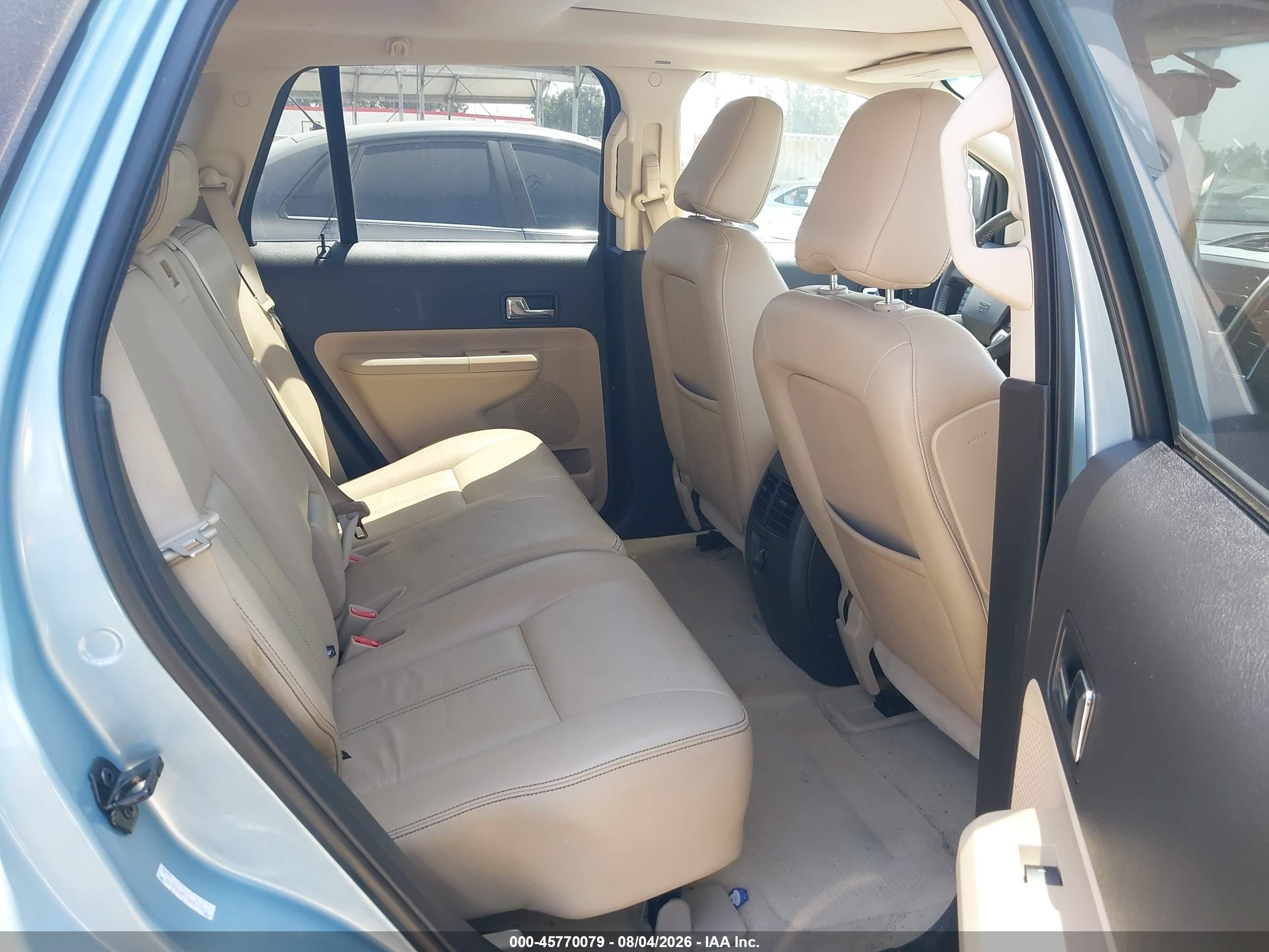 2008 Ford Edge Sel Blue vin: 2FMDK38C18BB08273