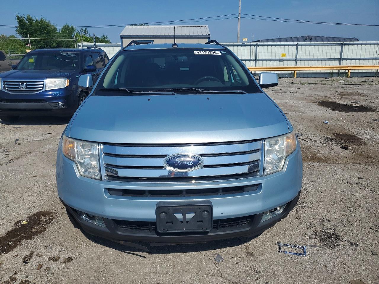 2008 Ford Edge Sel Blue vin: 2FMDK38C18BB18429