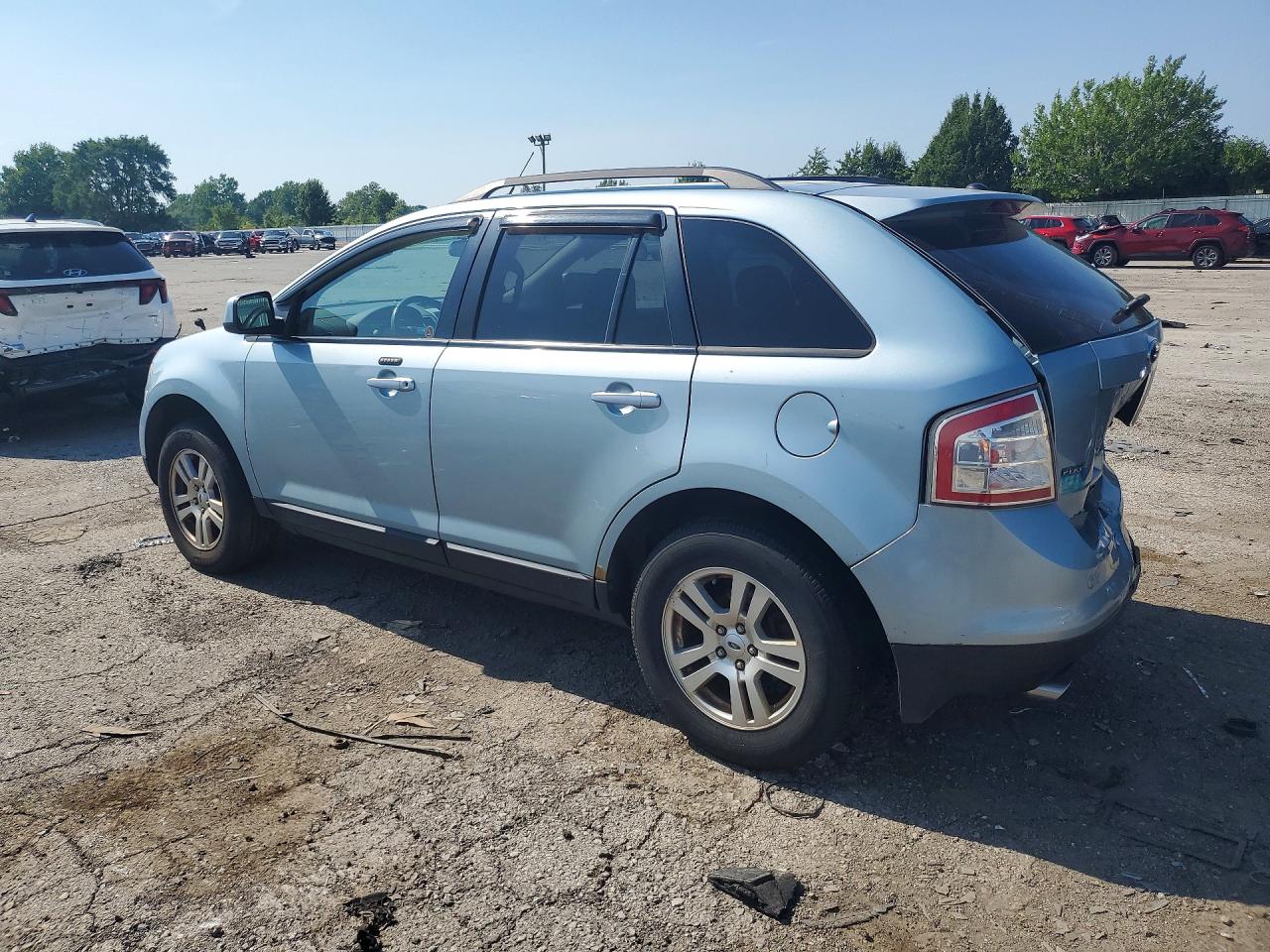 2008 Ford Edge Sel Blue vin: 2FMDK38C18BB18429