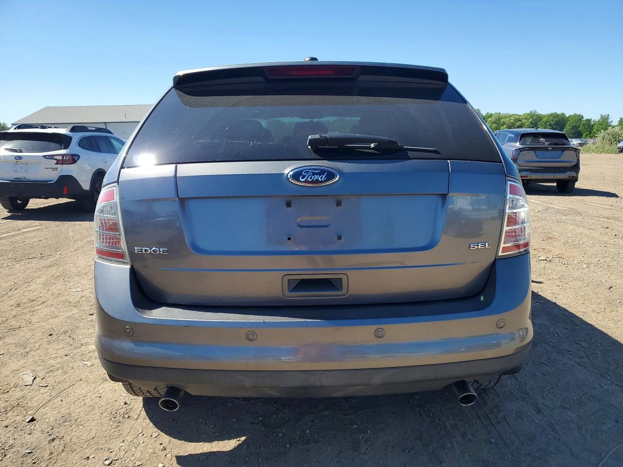 2009 Ford Edge Sel Gray vin: 2FMDK38C19BA41871