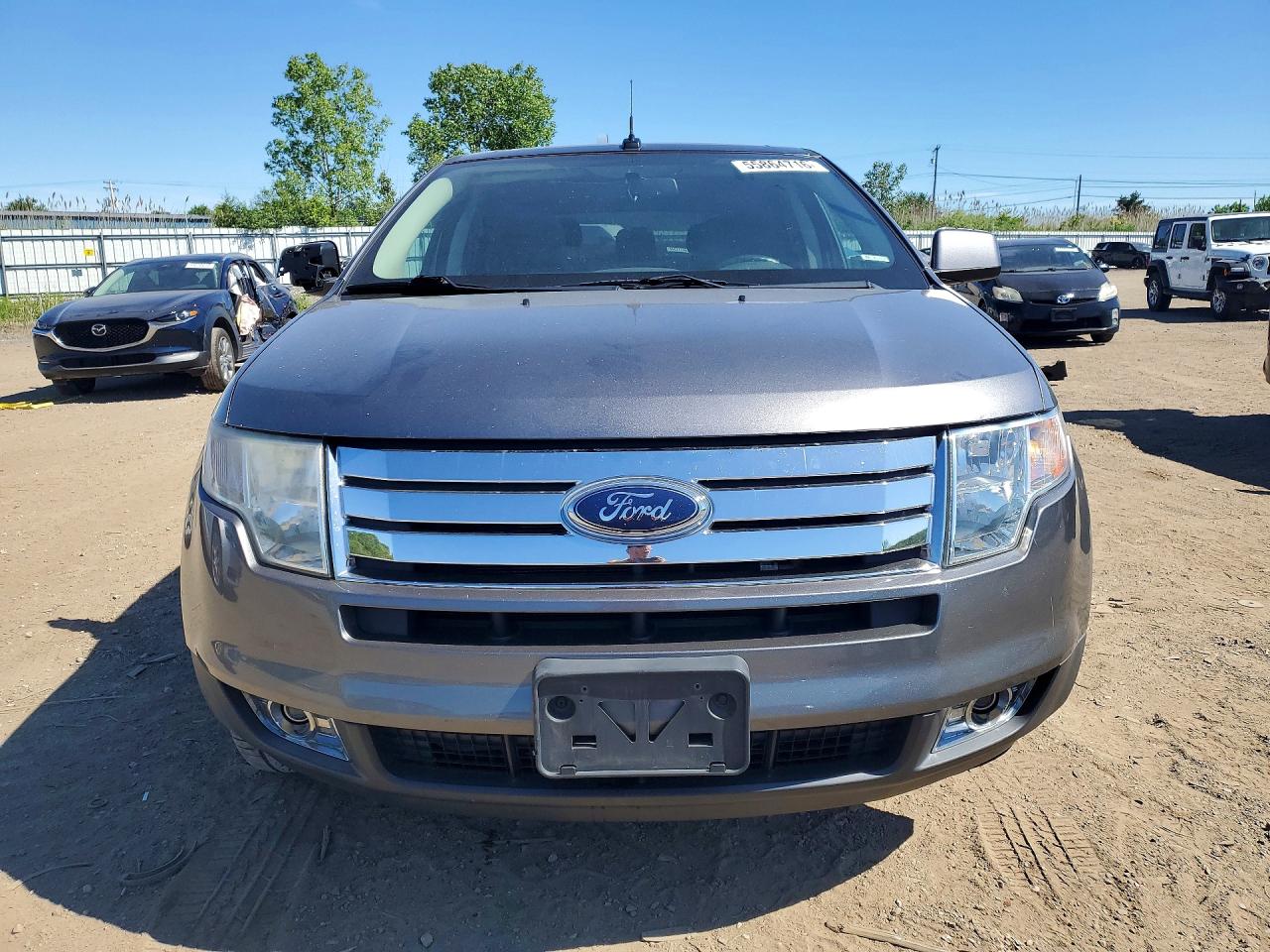 2009 Ford Edge Sel Gray vin: 2FMDK38C19BA41871