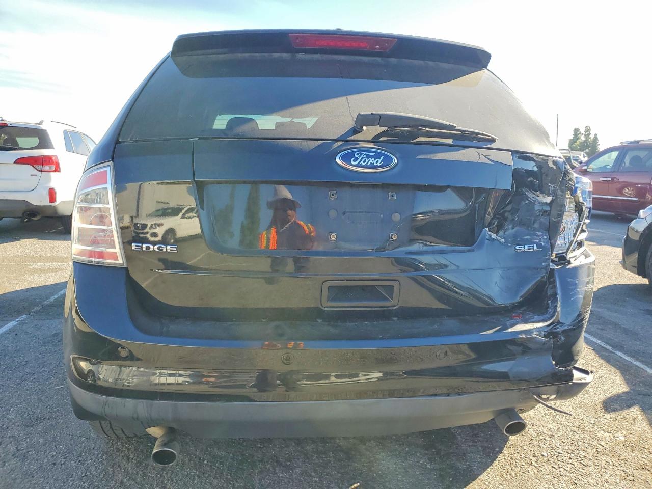 2009 Ford Edge Sel Black vin: 2FMDK38C19BA67628