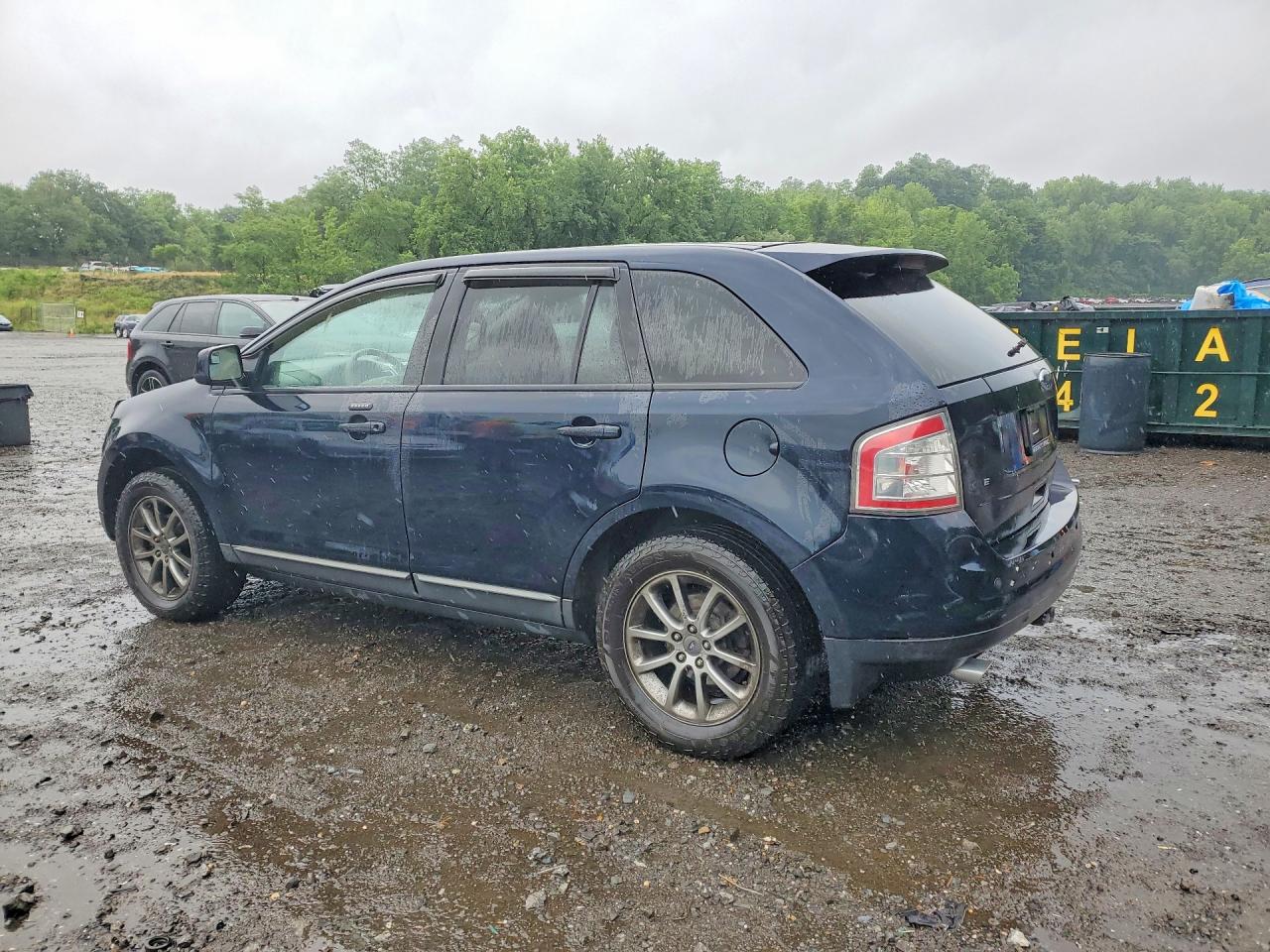 2008 Ford Edge Sel Blue vin: 2FMDK38C28BA05721