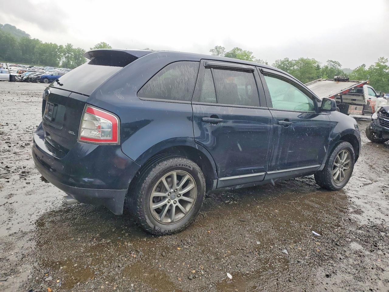 2008 Ford Edge Sel Blue vin: 2FMDK38C28BA05721