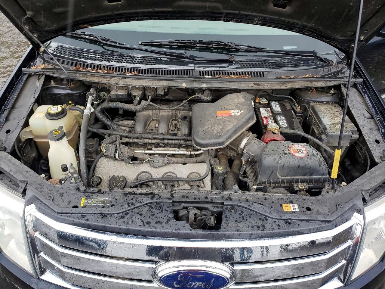 2008 Ford Edge Sel Blue vin: 2FMDK38C28BA05721