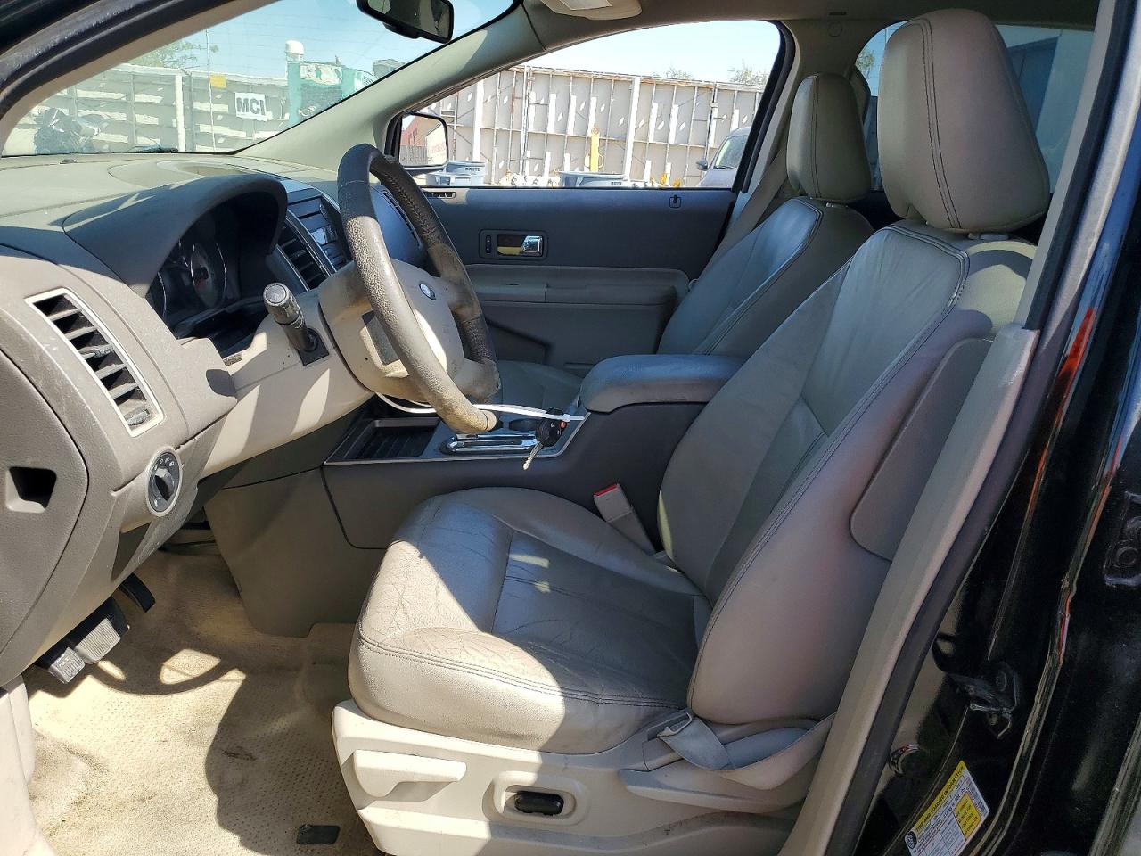 2008 Ford Edge Sel Black vin: 2FMDK38C28BA14287