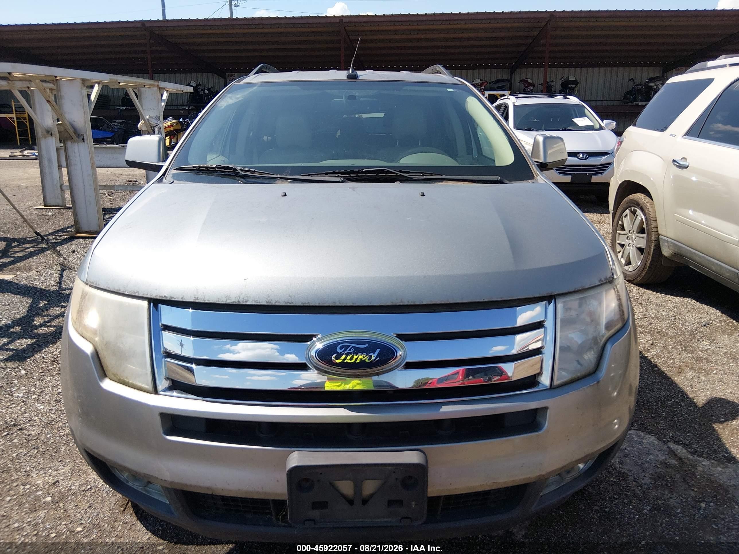 2008 Ford Edge Sel Champagne vin: 2FMDK38C28BA48097
