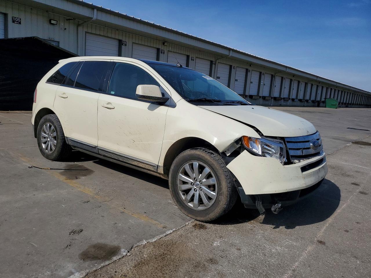 2008 Ford Edge Sel White vin: 2FMDK38C28BB20576