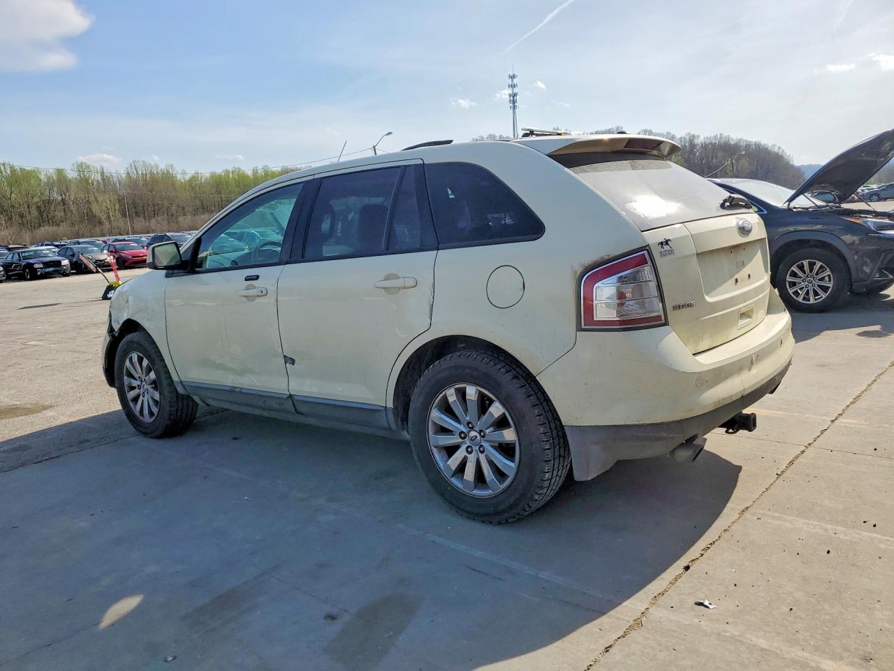 2008 Ford Edge Sel White vin: 2FMDK38C28BB20576