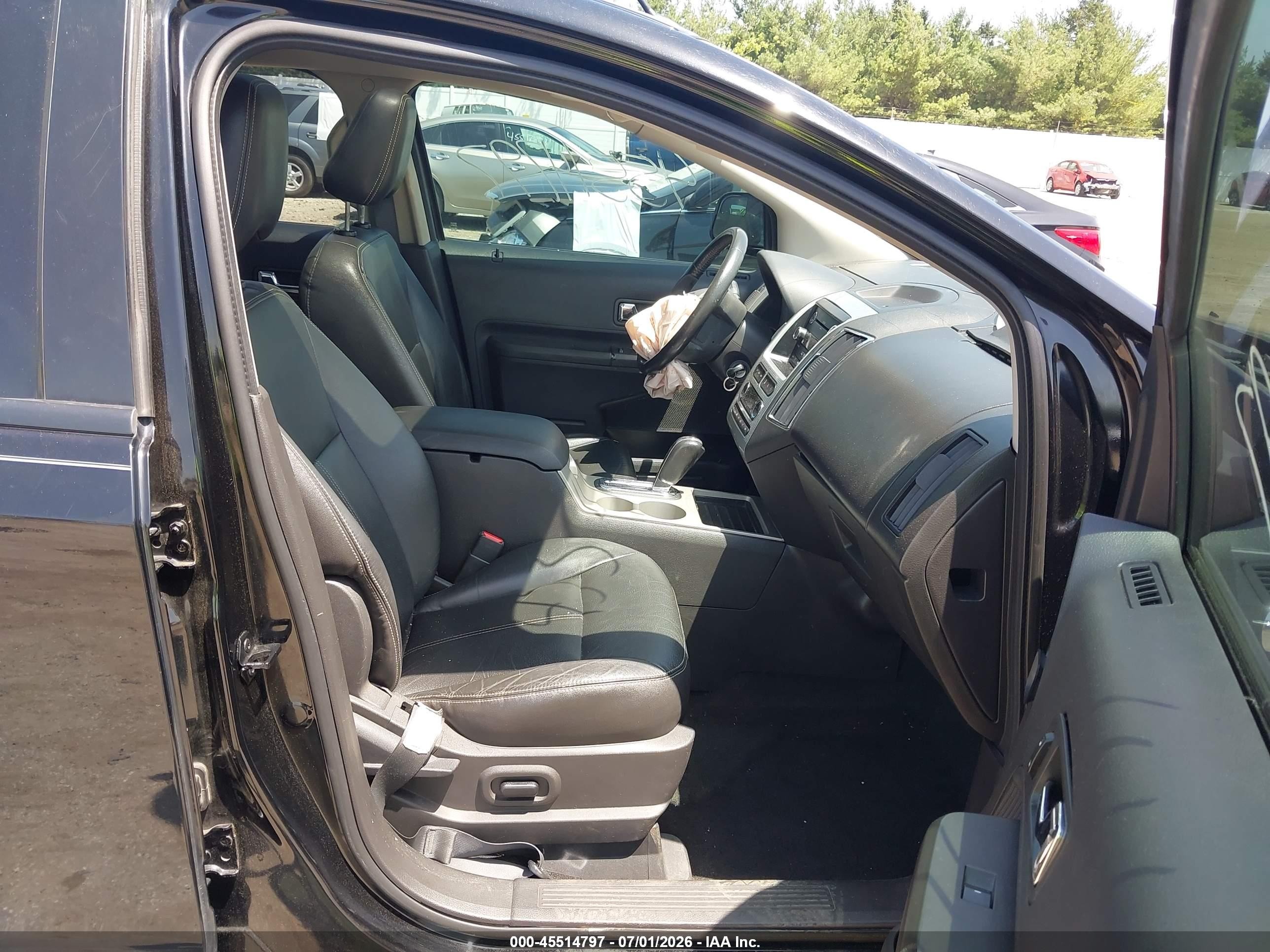 2009 Ford Edge Sel Black vin: 2FMDK38C29BA59831