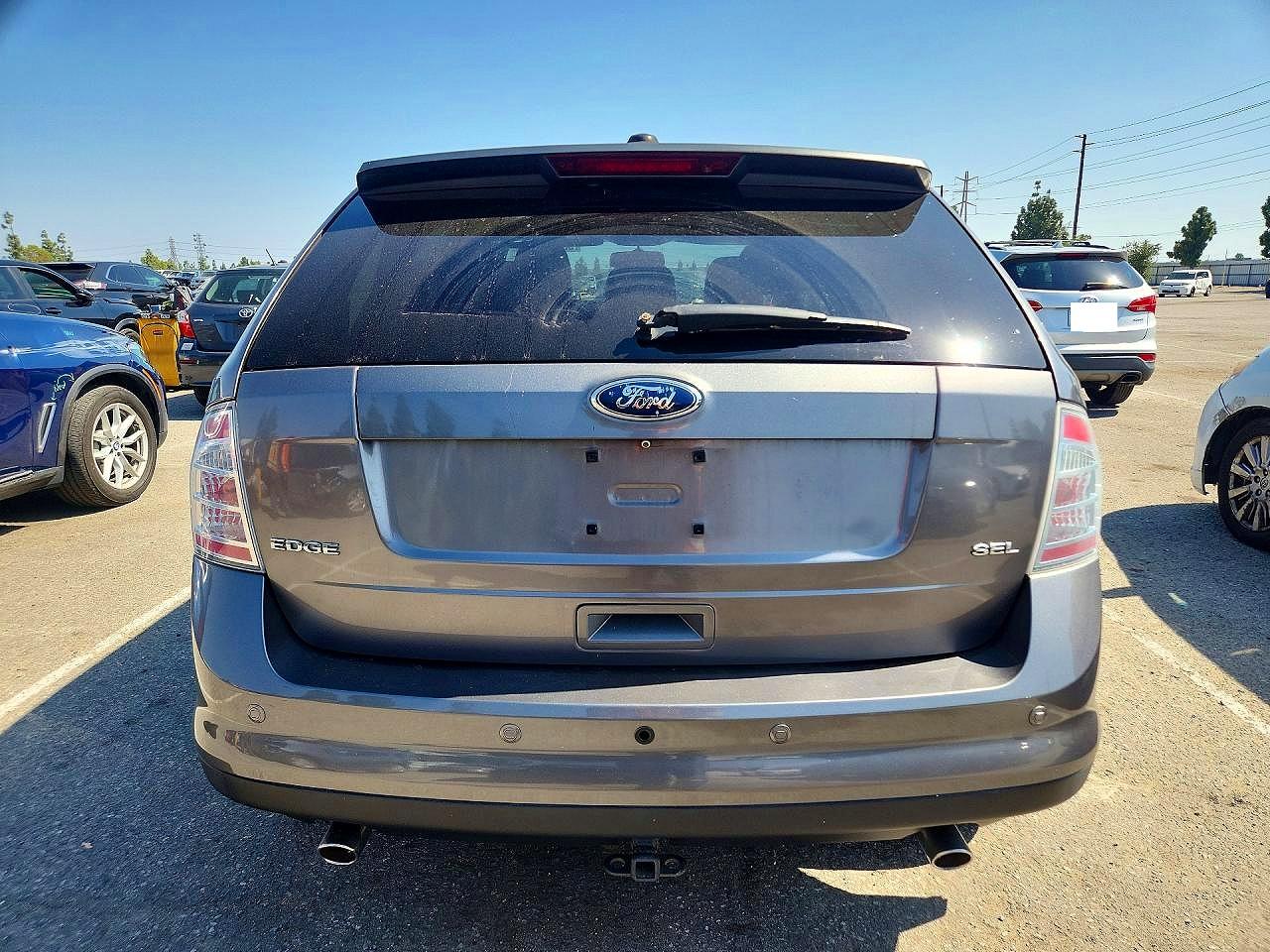 2009 Ford Edge Sel Gray vin: 2FMDK38C29BA96863