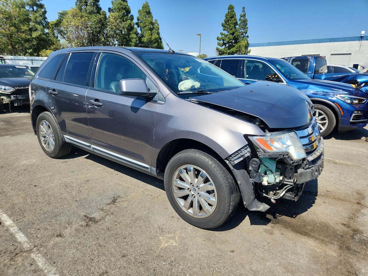 2009 Ford Edge Sel Gray vin: 2FMDK38C29BA96863