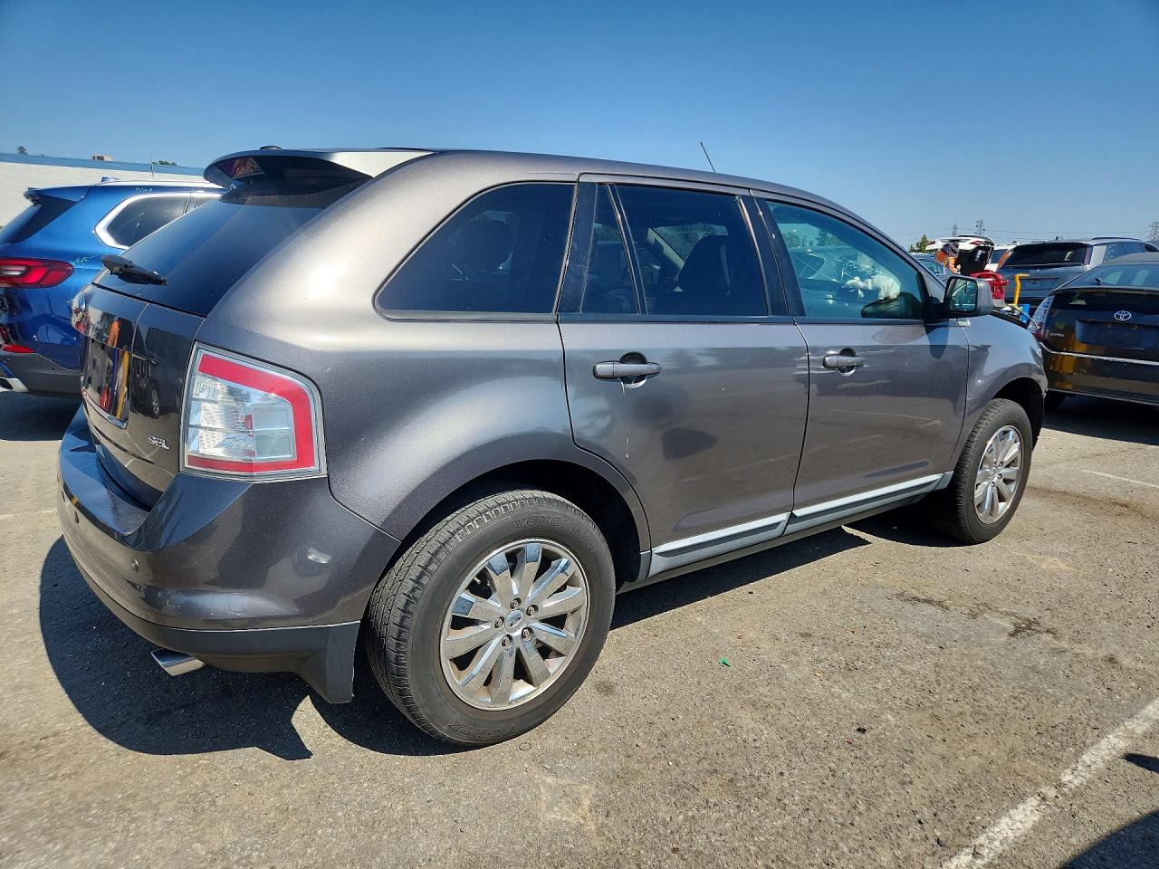2009 Ford Edge Sel Gray vin: 2FMDK38C29BA96863