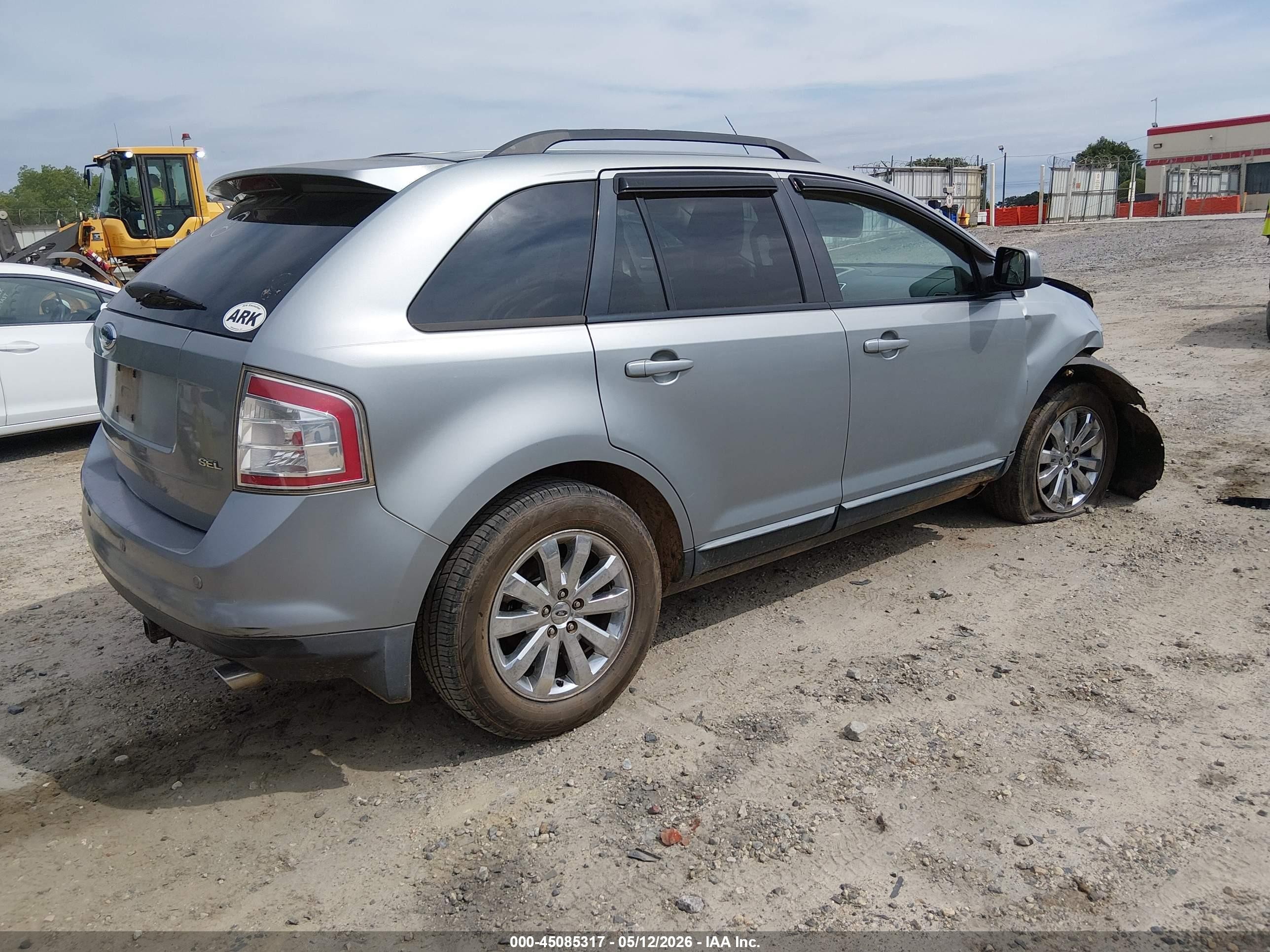 2007 Ford Edge Sel Серебряный vin: 2FMDK38C37BB51365
