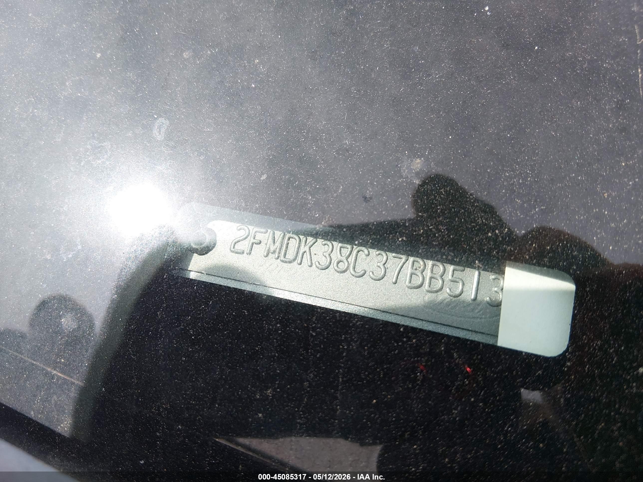 2007 Ford Edge Sel Серебряный vin: 2FMDK38C37BB51365