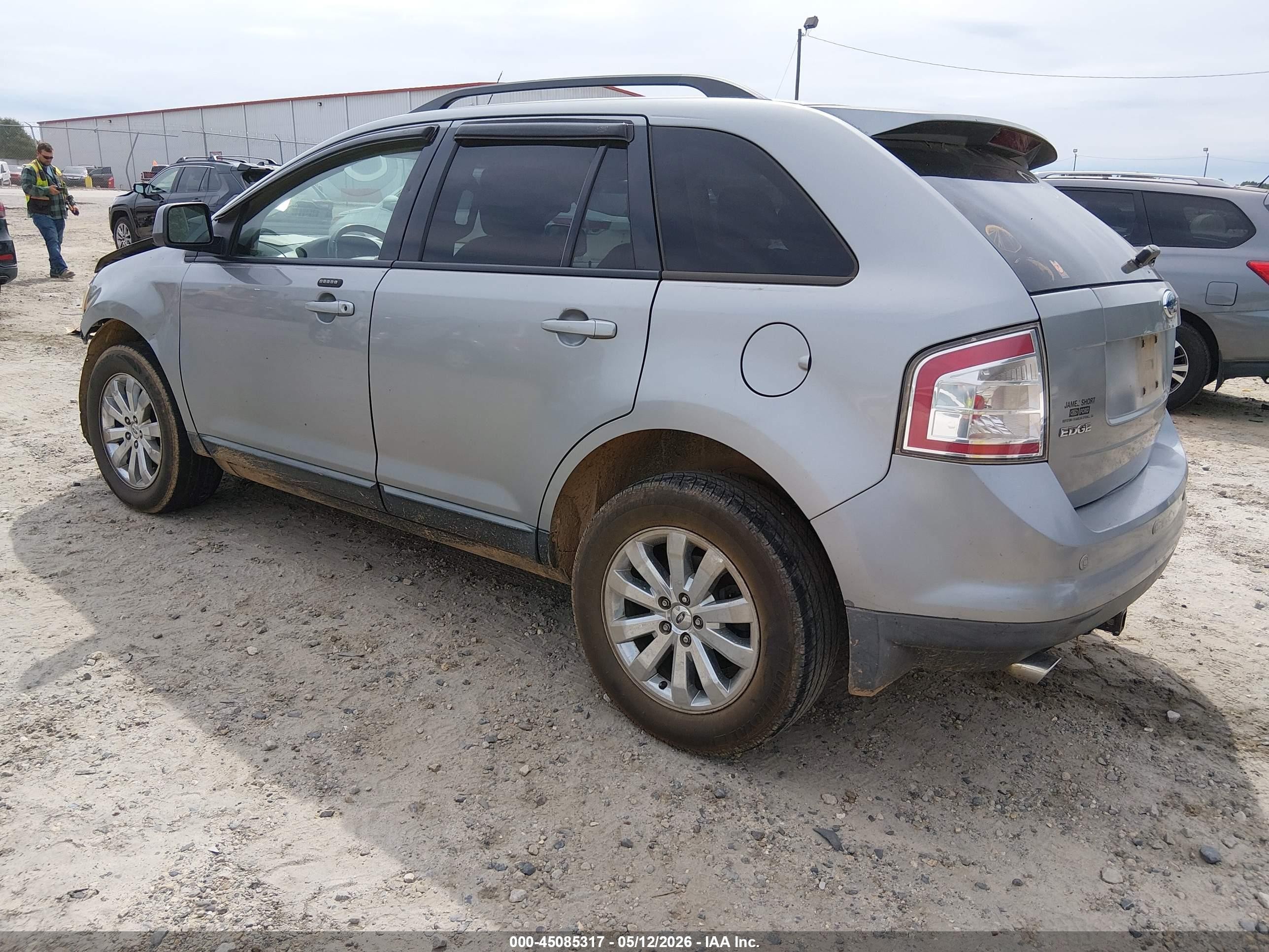 2007 Ford Edge Sel Серебряный vin: 2FMDK38C37BB51365