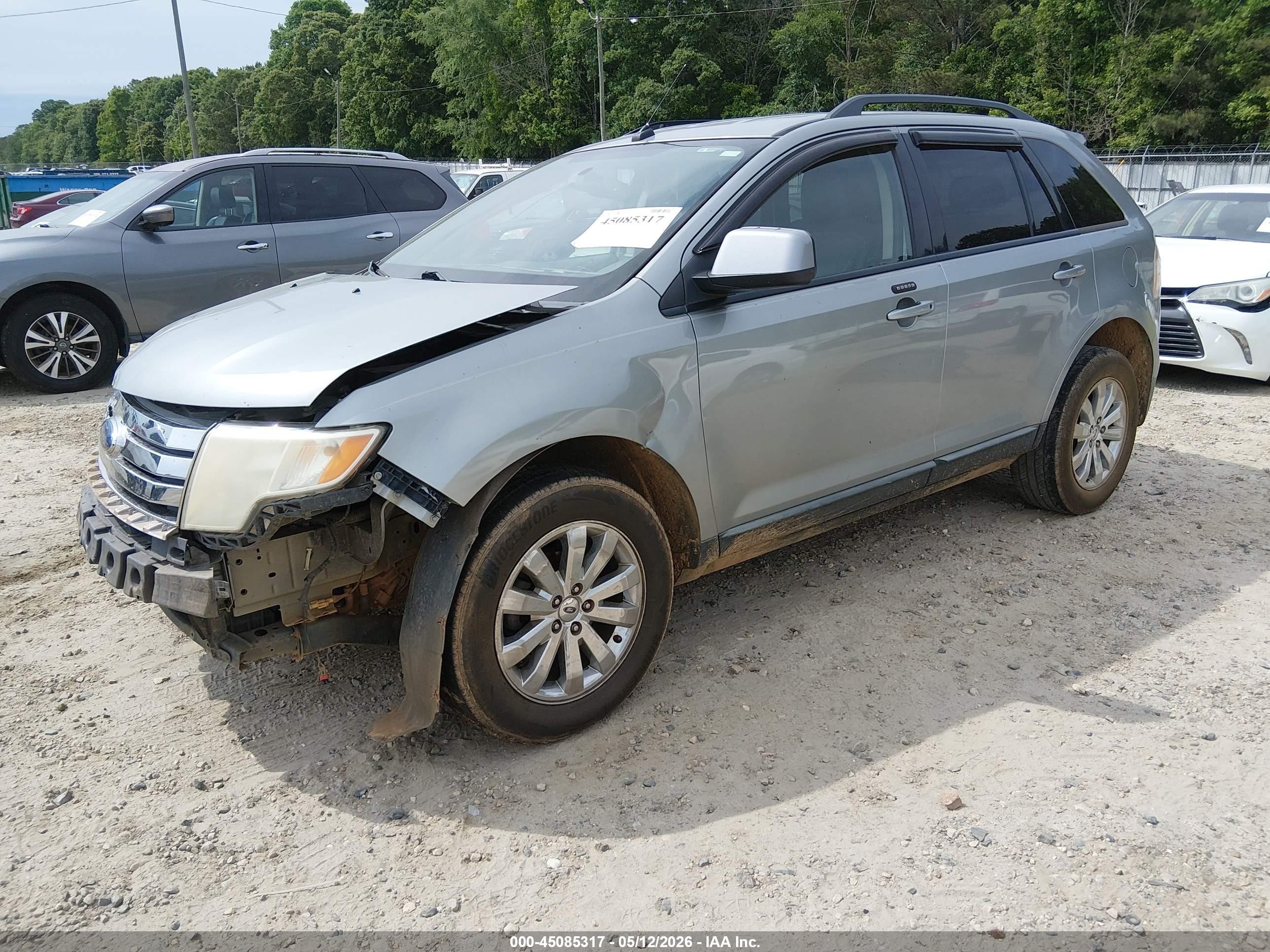 2007 Ford Edge Sel Серебряный vin: 2FMDK38C37BB51365
