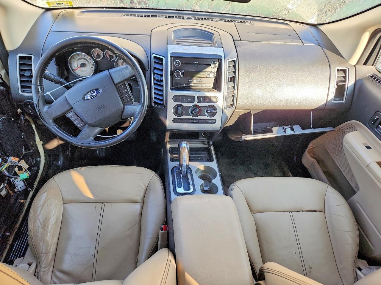 2008 Ford Edge Sel White vin: 2FMDK38C38BA87054